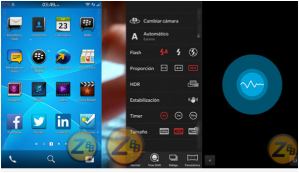 Blackberry imaging